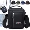 New Fashion Portable Men's Bags Go Out for Leisure Vertical Crossbody Bag  Nylon Lightweight Commuter Joker Shoulder Bag.