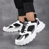 Мужская спортивная обувь, дышащие противоскользящие кроссовки на платформе, прогулочная обувь на толстой подошве для мужчин