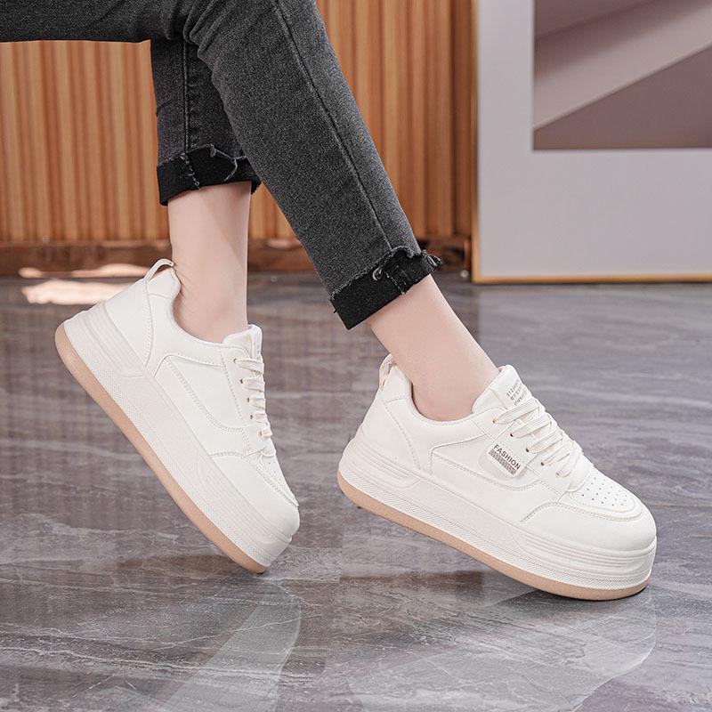Autumn new casual ins platform muffin shoes student board shoes MR