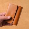 30% Off Wallet Women's Short Korean Version Simple Solid Color Wallet Card Bag Foreign Trade Small Wallet Folding Women's Wallet