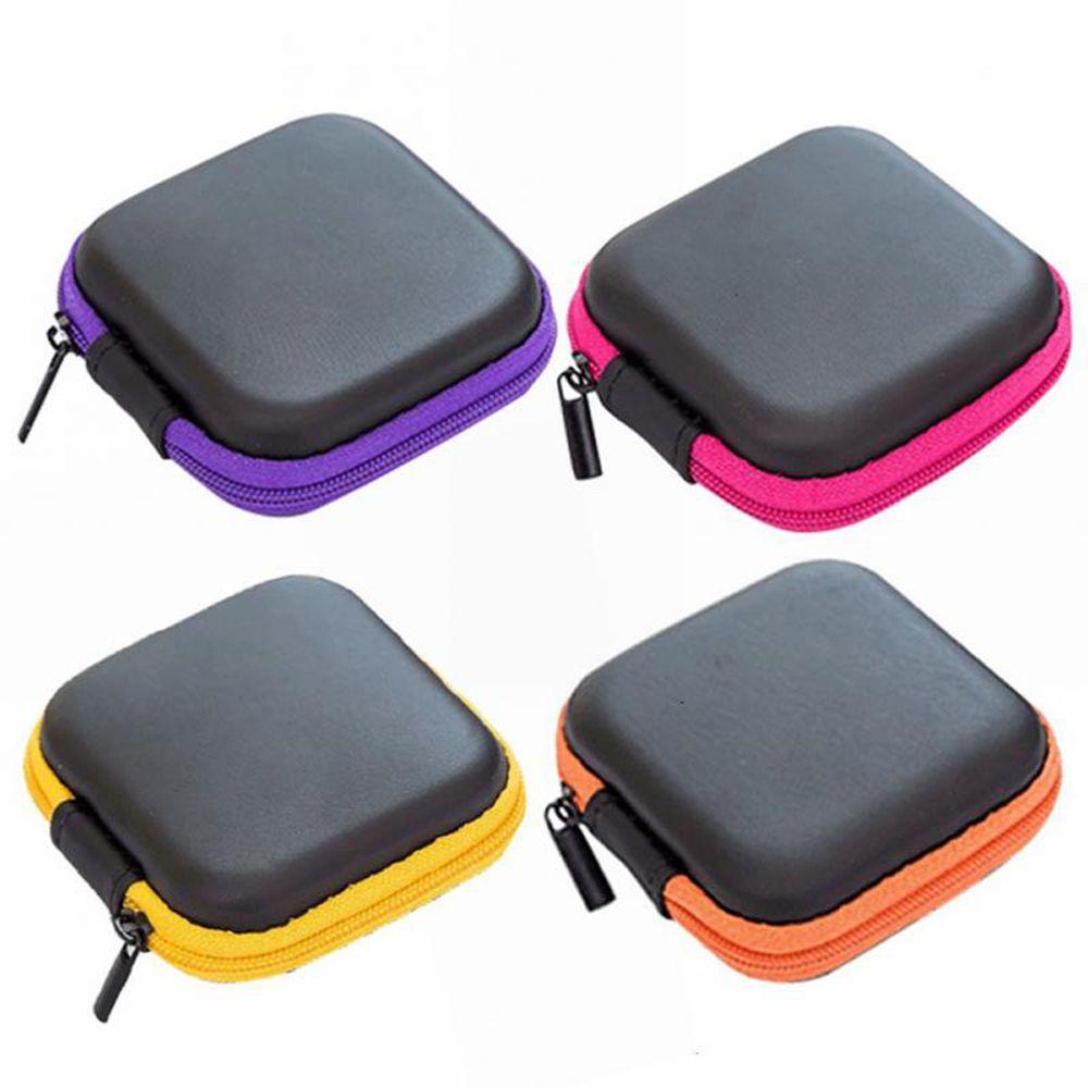 USB Cable Organizer Zipper Holder Case Headphone Holder Case Storage Box Earbuds Pouch Earphone Bag