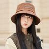 Весна и осень новая шляпа женская высококачественная вышитая буква панама дорожная солнцезащитный козырек