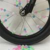 Wheel Spoke Colorful Bicycle Spoke Decor Spoke Color Beads Bicycle Spoke Beads Spoke Wrap Tubes