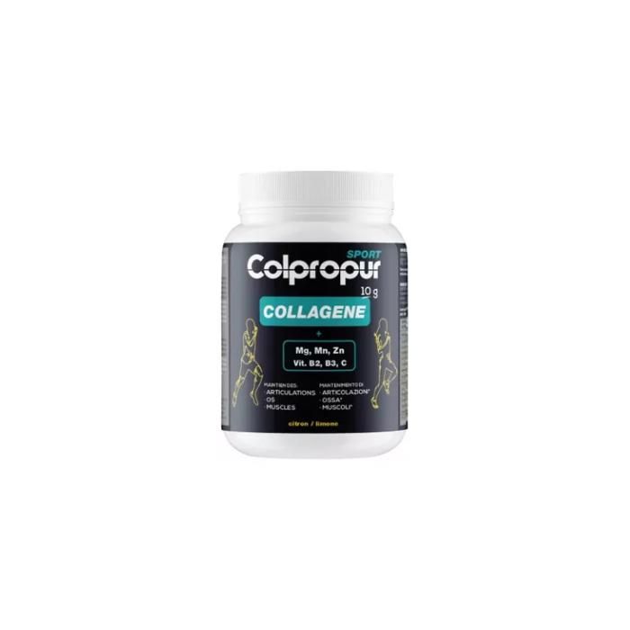 Colpropur Sport Collagène Articulations Os Muscles 345 g - Saveur : Citron