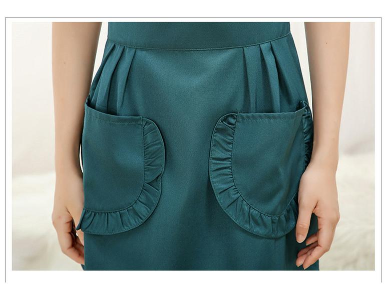 Korean Style Lace Apron - Cute Princess Design for Kitchen, Flower Shop, Nail Artist with Custom Logo Options