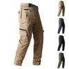 Men'S Straight Casual Pants With Multiple Pockets Work Pants And Long Pants