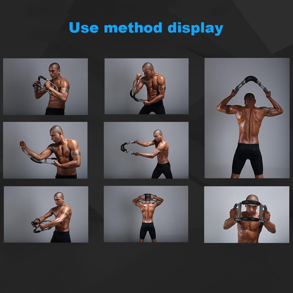 Adjustable Twister Arm Exerciser U-Shaped Arm Strength Device Spring Arm Force Bar for Shoulder Arm and Chest Exercise