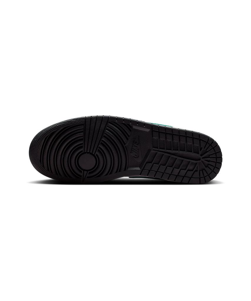 Nike Air Jordan 1 Low M - Черный:Гоге Зеленый:Summit White / 553558-047