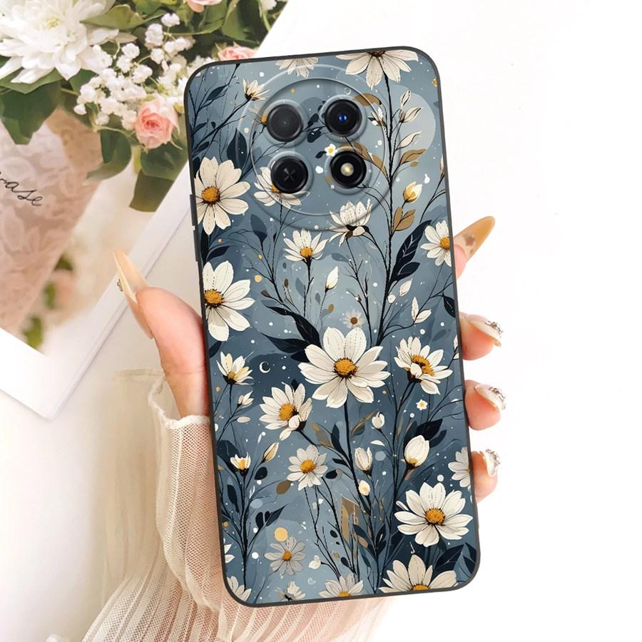 Чехол для Huawei Nova Y91 Y 90 красивый цветок Мягкий силикон Ударопрочный Для Huawei NovaY90 CTR-LX1 Чехол Nova y 91 Корпуса