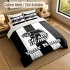 Bedding Set 1 Duvet Cover 2 Pillowcases Derby County Print Soft Bed Linen Bedroom Decor