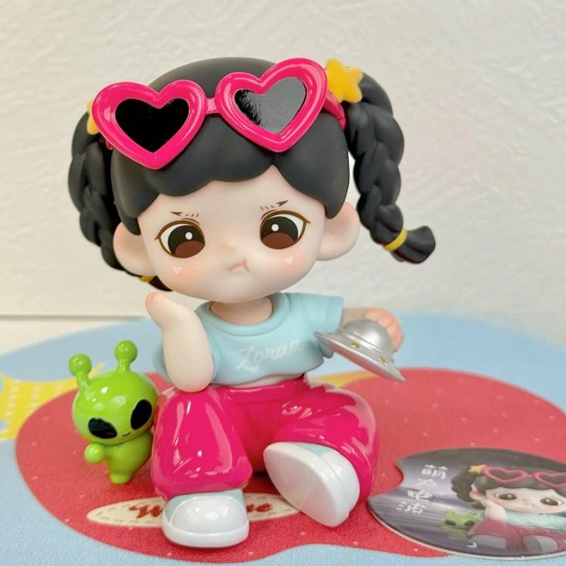 Оригинальная Zoraa Memory Star River X Милая Модная Маленькая Кукла Аниме Фигурки Коллекция Настольное Украшение Подарок