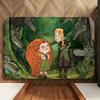 Animation W-Wolfwalkers Floor Mat Soft Flannel Floor Mat  Suitable for Entryways, Living Rooms, Bedrooms, and Bathrooms