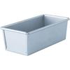 Tiger Crown Silver Cake Pan, 90 X 178 X 60 Mm, Fits 0.5 Loaf Ulster Pound, Small, Steel with Aluminum Plated Finish, 2311