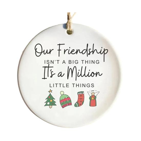Neighbors Christmas Ornament Thank You Gift for Good Neighbors Welcome To