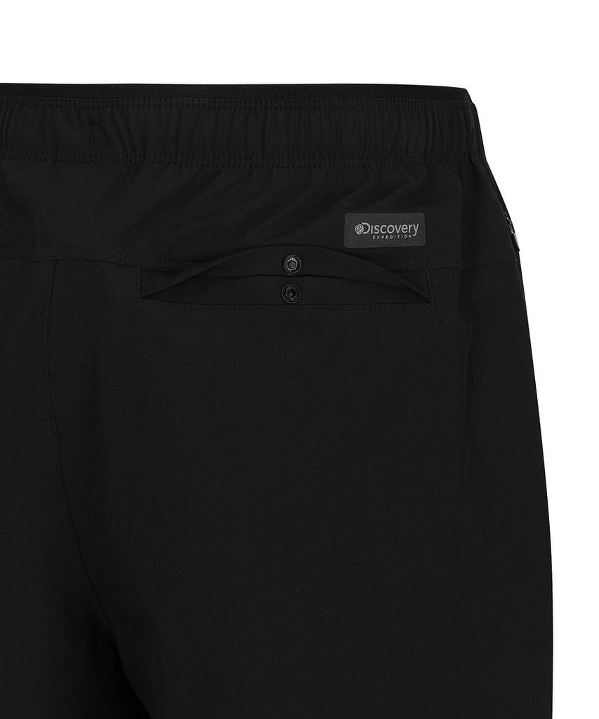 DISCOVERY EXPEDITION Men'S Freshvent Essential Stretch Shorts (Black)