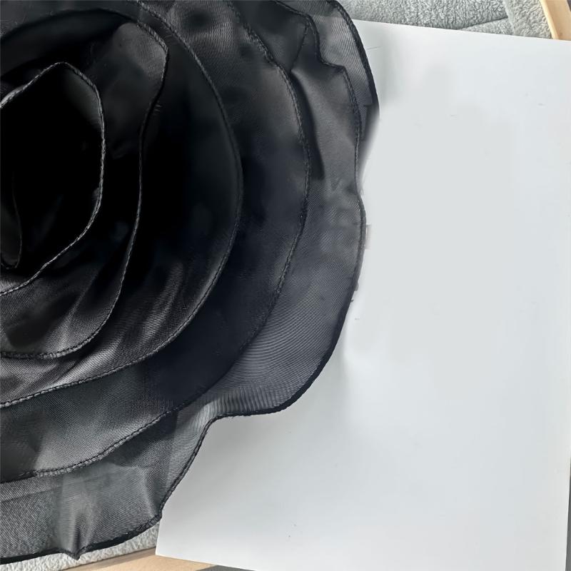 3D Fabric Flower Appliques Handmade Dress Crafting Traditional Costume Garment Dance Costume Sewing Patches