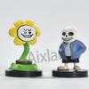Фигурка Aixlan UNDERTALE Flowey Sans Q Version из ПВХ, фигурка Amine, подарок на день рождения, коллекционная фигурка