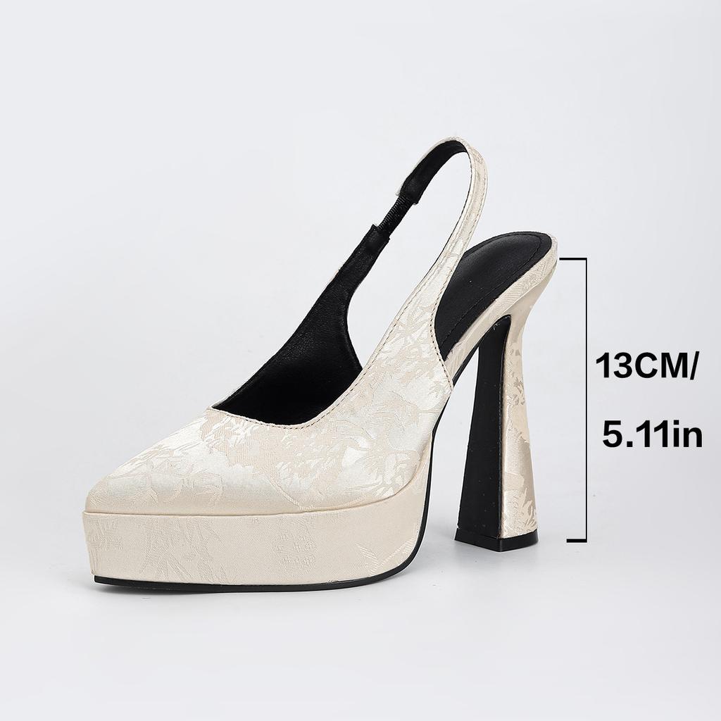 Белые ципао с принтом водонепроницаемые туфли-лодочки на очень высоком каблуке простые банкетные одиночные туфли женские туфли ципао