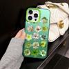 Красочные Лепестки Цветок Лазерный Чехол для Телефона для iPhone 14 15 16 Pro Max Plus 17 Pro Max 12 13 Mini 11 Pro Max Ударопрочные Задние Крышки