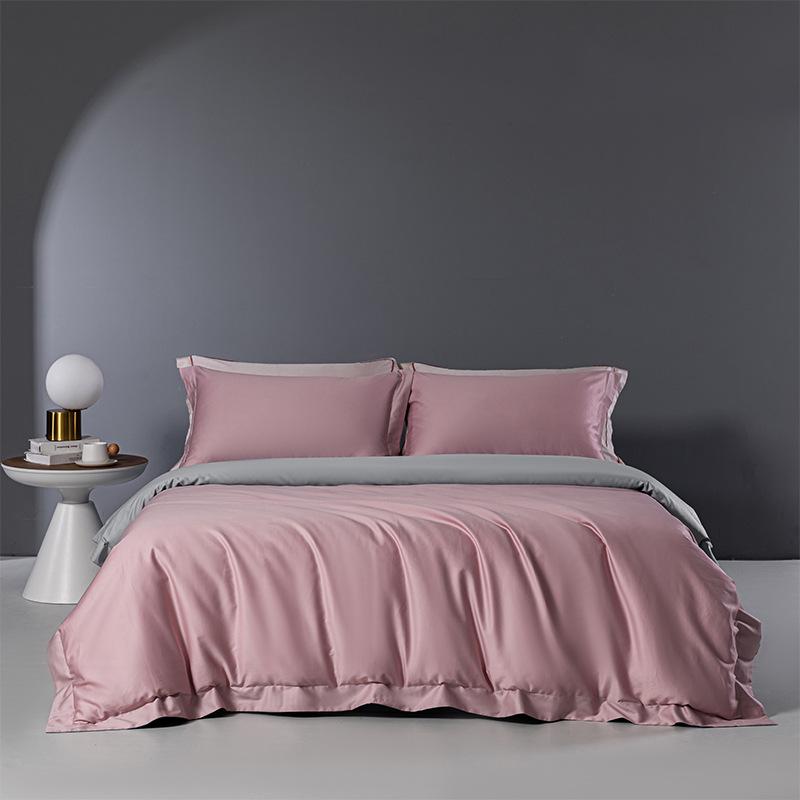 Комплект из 4-х частей одеяла Duo Xi Ai Mei Nordic Light Luxury из длинноволокнистого хлопка 60-го калибра