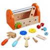 Classic World Маленький плотник Монтессори DIY Деревянный набор для ролевых игр для мальчиков и идеален для детского душа, поступления в детский сад, дня рождения, развивающий