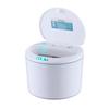 Desktop Sensor Trash Can Battery Operated Automatic Mini Waste Basket with Lid for Desk and Vehicle