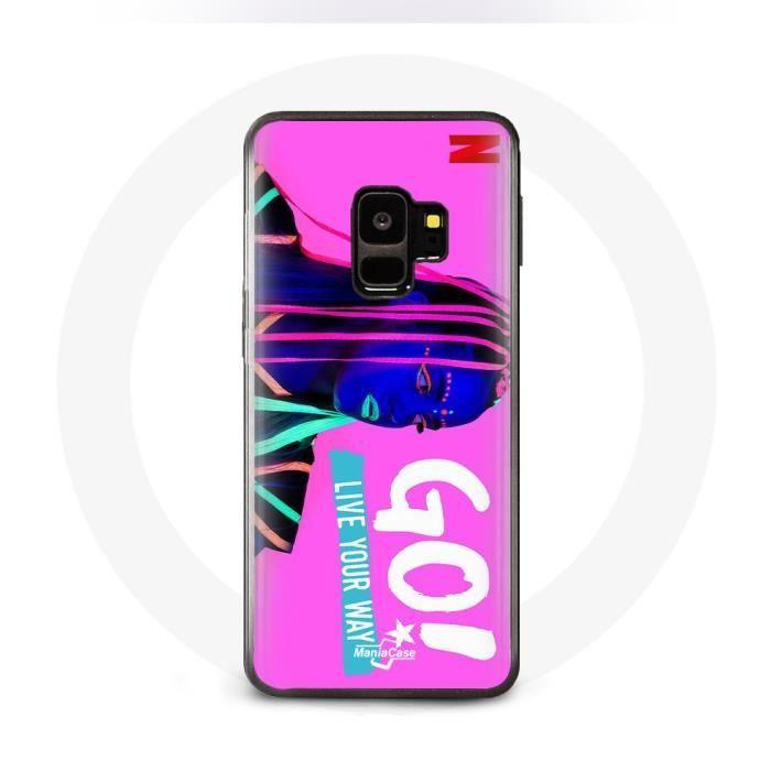Coque pour Samsung Galaxy S9 Plus Poursuis Tes Rêves Mía Cáceres Go ! Live your Way