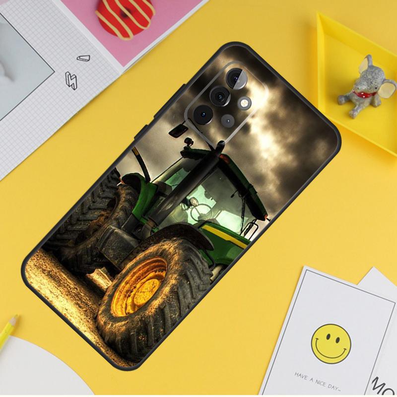 Сельскохозяйственный трактор для Samsung Galaxy A14 A34 A54 A12 A32 A52 A51 A71 A53 A33 A13 A15 A25 A35 A55 чехол для телефона