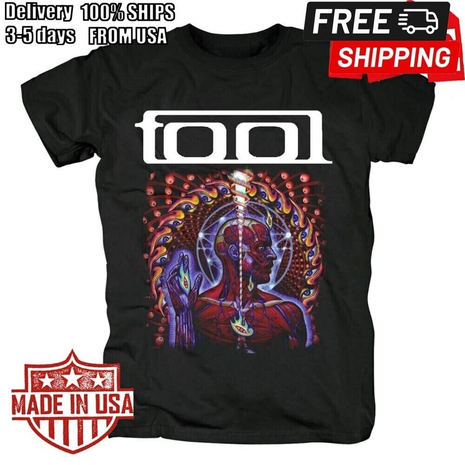 TOOL shirt Lateralus Heavy Metal Bands TEE New Black Tshirt Fullsizes AA7746