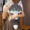 Мягкие игрушки Волк Плюшевая кукла Идея для подарка Кавайный Волк Плюшевые игрушки Кукла Милый Волк Игрушки Идеально для Девочки Кавайная Комната Украшение