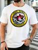 Unisex Retro Hot Tuna Australia Fish Badge Graphic Cotton Short Sleeve Tee Crew Neck Soft Male Summer Casual Breathable Street Top