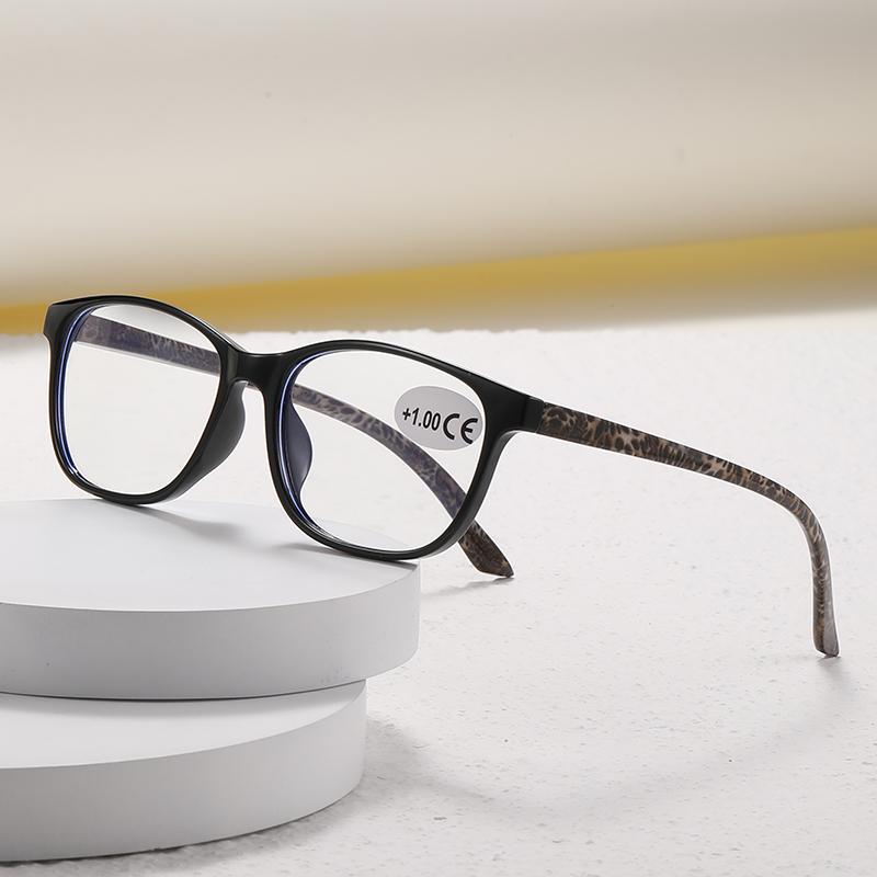 Новые квадратные очки для чтения с защитой от синего света для женщин с пресбиопией и гиперметропией, мужские очки для чтения +1.0 +1.5 +2.0 +2.5