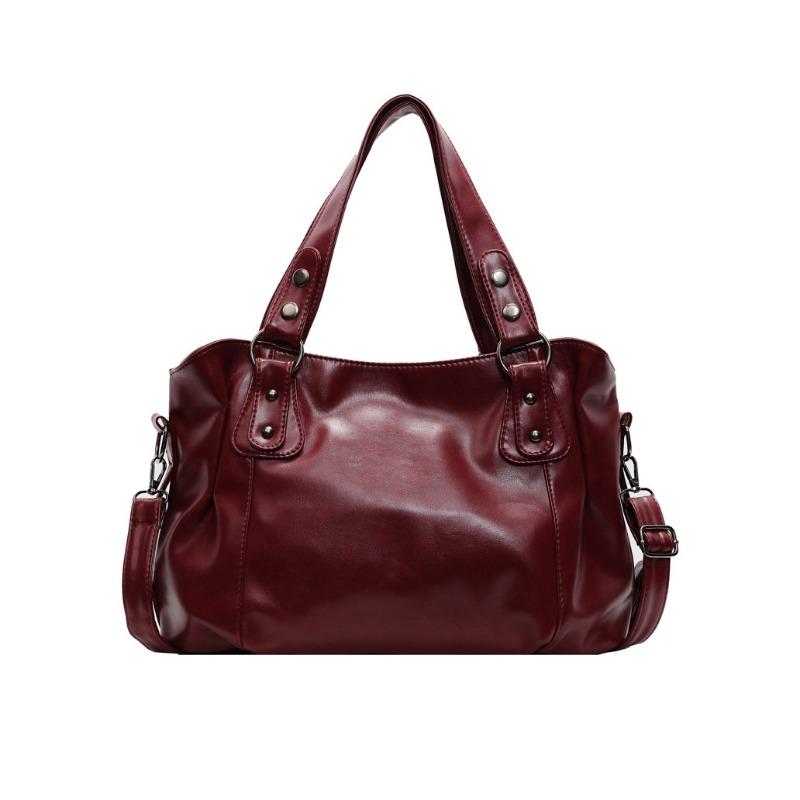 Премиальная ретро большая вместительная сумка-тоут для поездок на работу, женская осенне-зимняя новинка, универсальная наплечная сумка-мессенджер