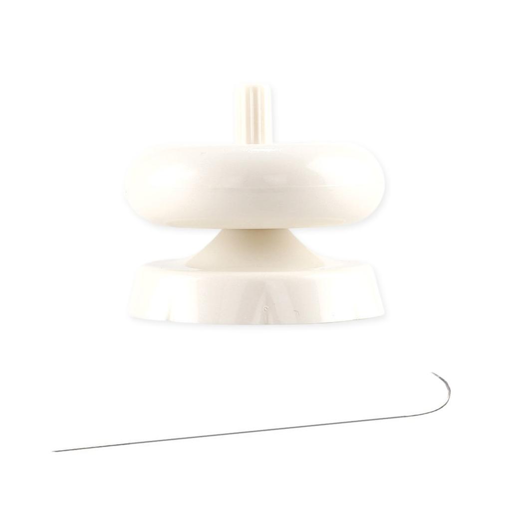 Устройство для бисероплетения с большим ушком и изогнутой иглой. Универсальный инструмент для бисероплетения с удобной иглой для уникального подарка.