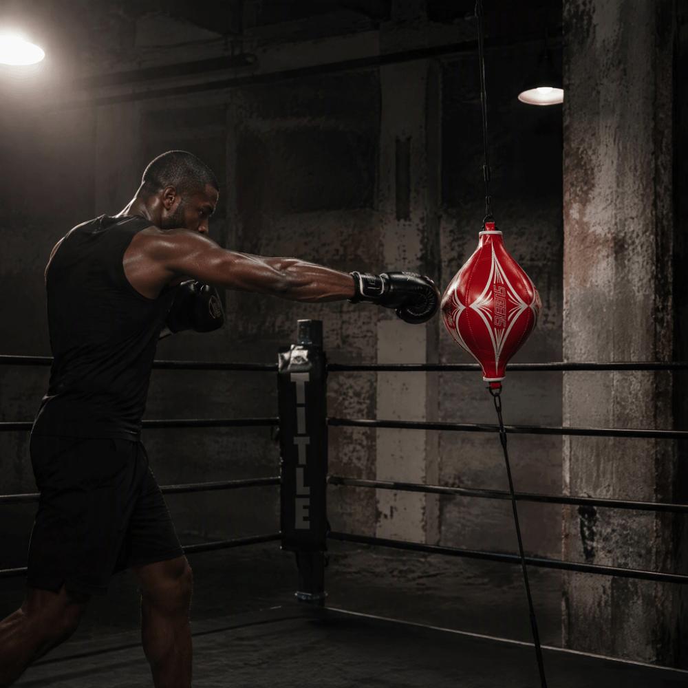 PU Material Double End Boxing Bag Double End Design Speed Punching Ball Home Gym