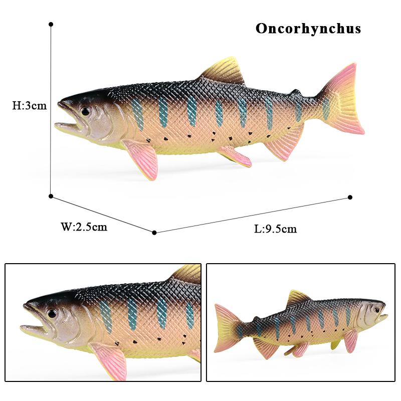 Oenux Морские животные Коралл Осьминог Наутилоидея Краб Морская звезда Океан Модель Фигурки Образовательная Коллекция Игрушка Детский Подарок