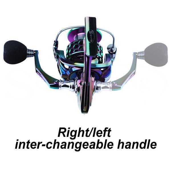 SOUGAYILANG Bait Casting Reel 13+1BB 5.2:1 Gear Ratio High Speed Fishing Reels Outdoor Fishing Wheels