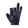Перчатки Ice Dry R Padded Gloves 3 Cut Bottom Black 2XL [Daiwa] DG-2023