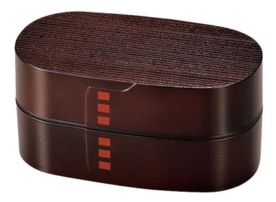 Тацумия ХАКОЯ Ваппа Ланч Коричневый Коробка Сделано в Японии, 900 мл, Большая,