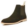 Men's Classic Retro Genuine Leather Chelsea Boots Men Fashion Ankle Boot Mens Casual British Style Short Boot High-Top Shoes