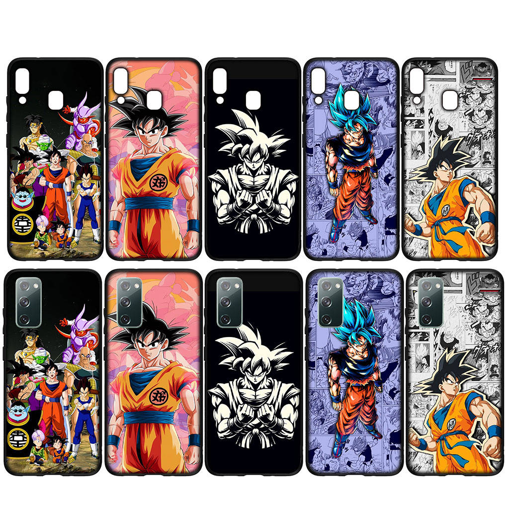 Для iPhone 15 14 Xiaomi Redmi Note 13 12 11 10 Pro Max X 8 9 XR Samsung Galaxy S24 S23 A15 13C Huawei OPPO Прекрасный чехол для телефона Dragon Ball Goku Super
