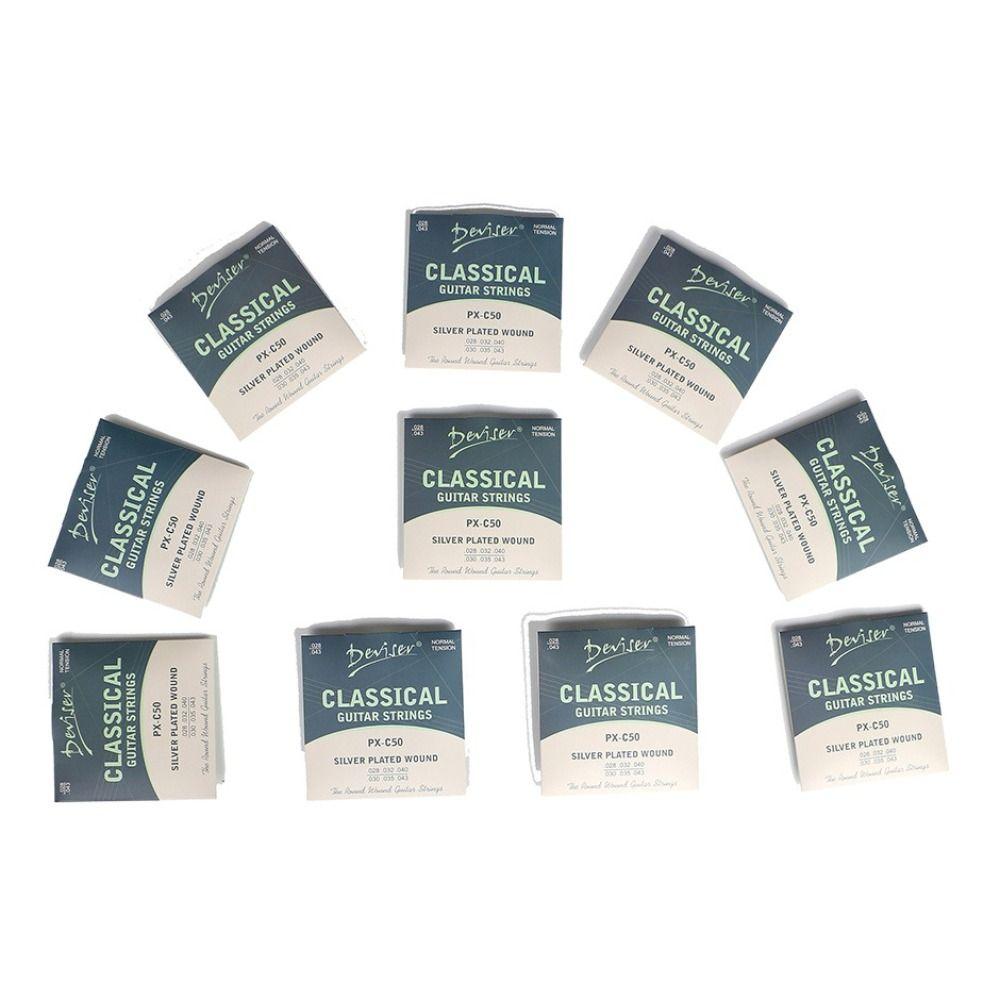 Улучшенный звук струн для классической гитары Сверхлегкие струны для акустической гитары Любители музыки