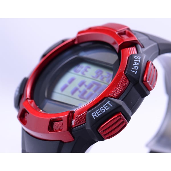 CREPHA TE-D053 Unisex Quartz Digital Wrist Watch TE-D053-BK TE-D053-RD Gift Casual Business Sports Student