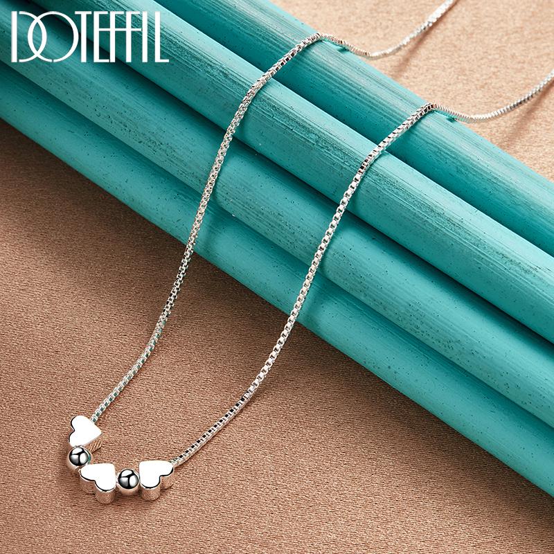 Ожерелье-цепочка с романтическим сердцем и змеей из стерлингового серебра 925 пробы, подарочные очаровательные ювелирные изделия