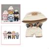 With Shirt and Pants for Kids Featuring Hat 5.91inch Dolls