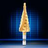 Hex Shank Step Drill Bit Titanium Coated Hole Saw Durable Stepped Cone Drill Bit  Power Tools
