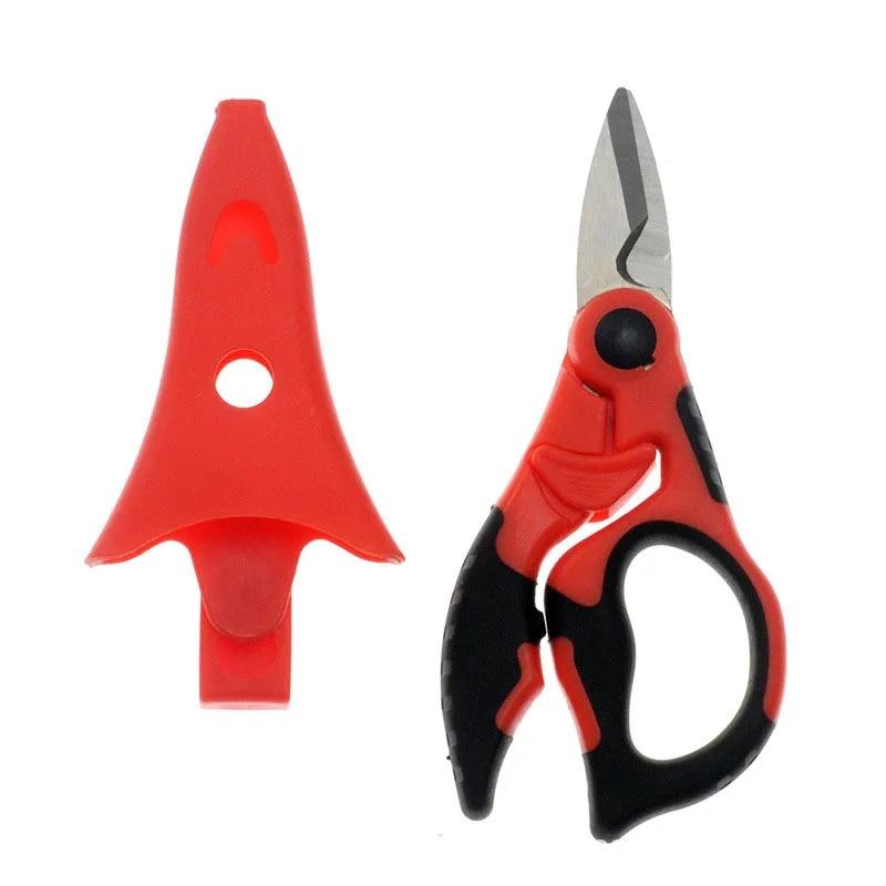 420 рыболовные плоскогубцы из нержавеющей стали, ножницы для рыбалки из полиэтилена, портативные ножницы для резки кабеля, аксессуары для приманки