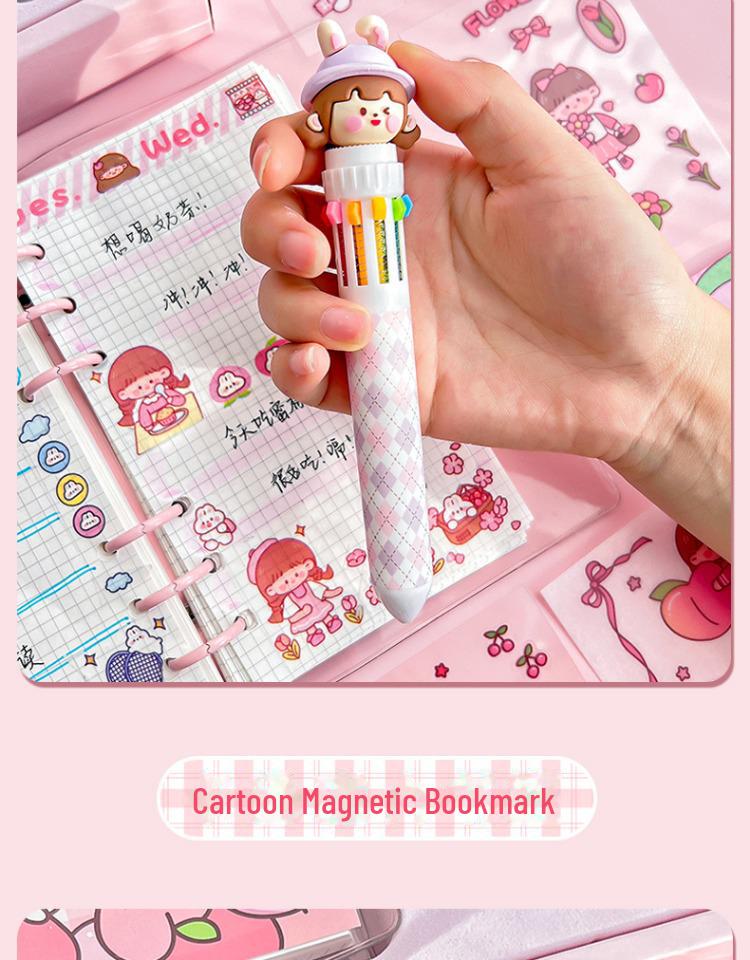 Милый набор блокнотов для девочек 2025 года: Новый подарочный набор для справочника с подарочной коробкой