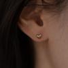Youngglow 14k Pumkin Heart Piercing