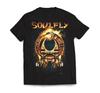 НОВЫЙ Концертный Футболка Группы Soulfly Тур S-5XL Тяжелый Хлопок Черный C299 Унисекс Футболка